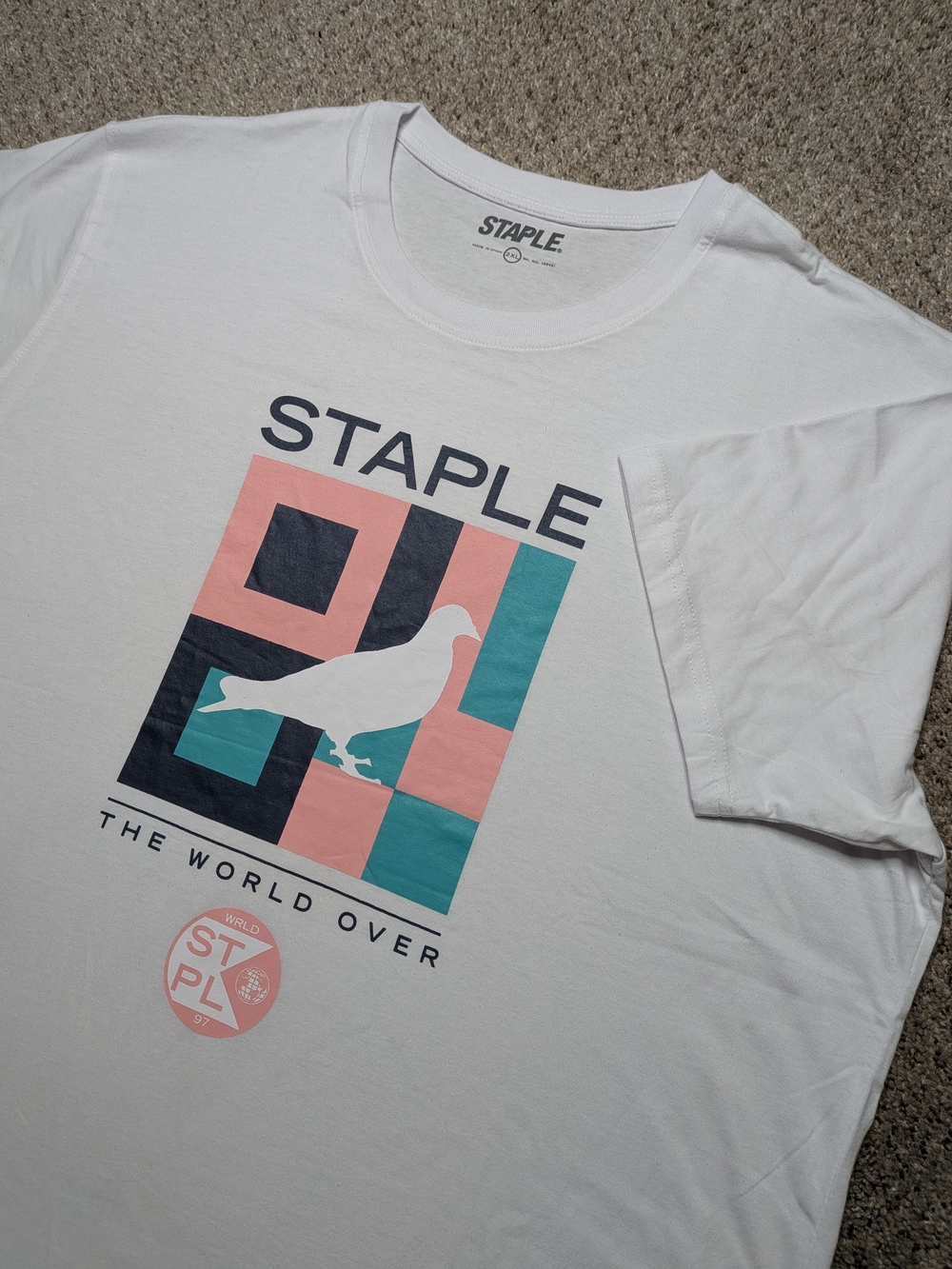 Staple Pigeon The World Over Graphic Tee 2XL